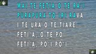 Purotu no te hura - Karaoke version by Manuia-Geek