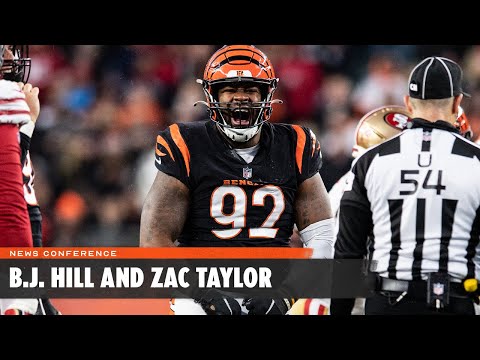 B.J Hill News Conference | Cincinnati Bengals