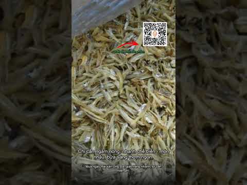 Cá cơm khô 0.5kg - Đặc sản Quảng Ninh từ Hải sản Ông Ba