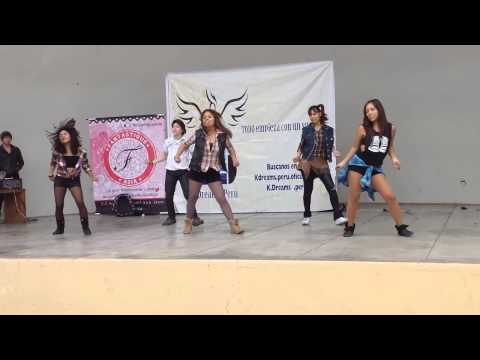 Cover F(x) Electric Shock & LaChata - Top5Girls - K Fest HOT DEBUT 2 - Peru