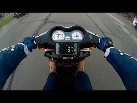 1st YouTube video about how fast can a 150cc scooter go
