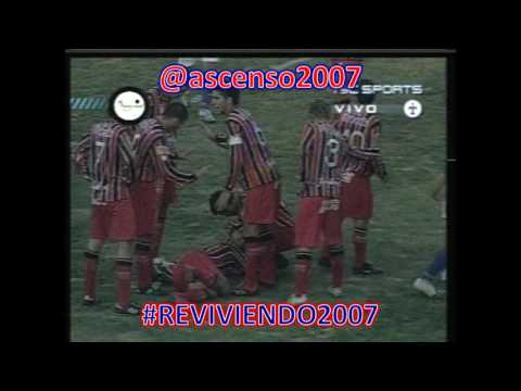 Reducido Ida - Chacarita Juniors 3 vs Tigre 2 - 06/jun/2007