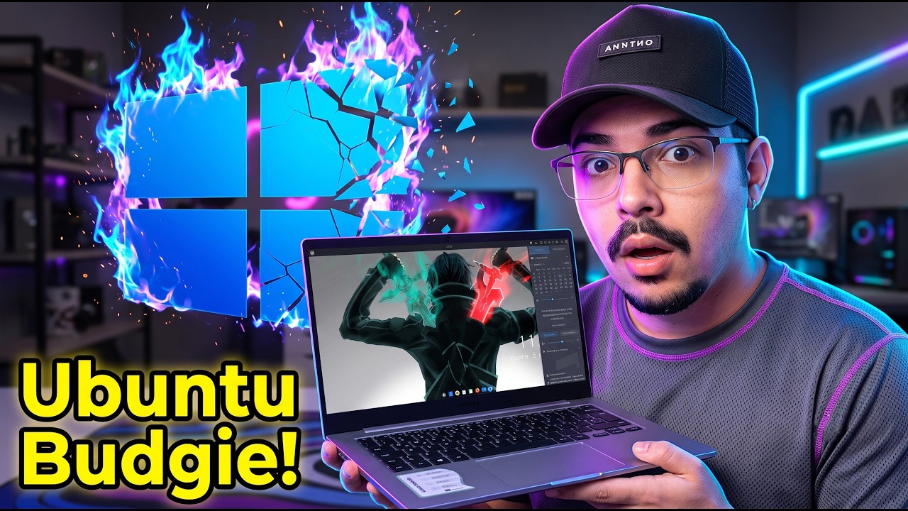 Chega de Windows Travando! Testei o Sistema Leve PERFEITO! Ubuntu Budgie