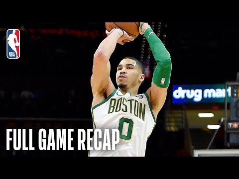 CELTICS vs CAVALIERS | Jayson Tatum & Marcus Smart Both Go For 21 Points | March 26, 2019