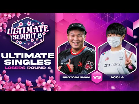 ProtoBanham vs あcola - Losers Round 4 Ultimate Summit 6 - SSBU Singles | Min Min, Lucina vs Steve