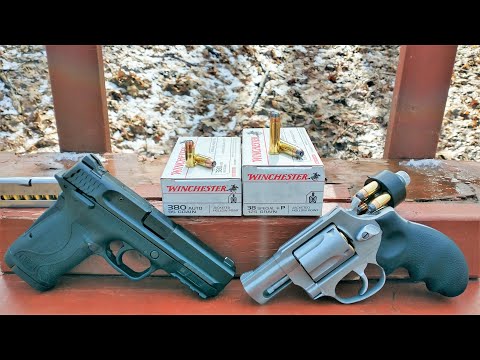 .38 special 130gr winchester train\u0026defend ammo test