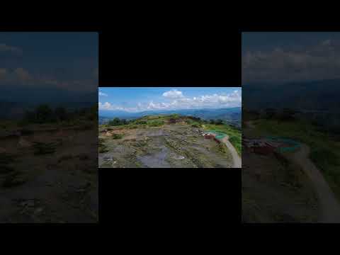 vuelo sobre futuro aeropuerto del café palestina caldas