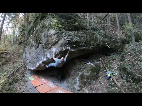 Riot Act, 8b+. Frankenjura