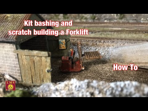 Building a Model Railway - Scratch Building - Forklift