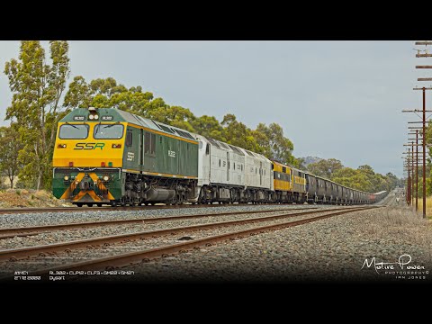 2020 12 27 - SSR empty grain train - #1MC1 - RL302 + CLP12 + CLF3 + GM22 + GM27