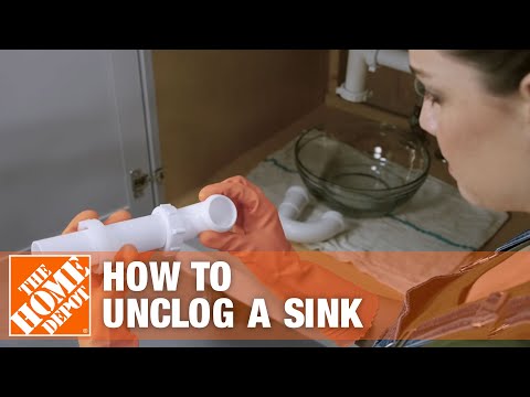 How to Unclog a Kitchen Sink | The Home Depot