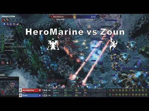 Starcraft II DreamHack Masters 2022 Atlanta Nov18 HeroMarine(T) v Zoun(P)(1)