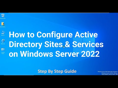 How To Configure Active Directory Sites Services In Windows Server How To Configure Active Directory Sites Services In Windows Server