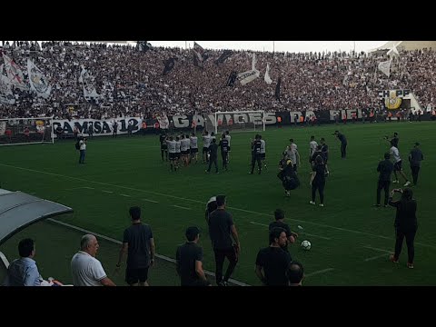 VDEO: Meu Timo mostra festa da Fiel na Arena Corinthians antes de semi da Copa BR