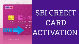 How to activate SBI CREDIT CARD | IN Tamil | SBI CREDIT CARD PIN GENERATE