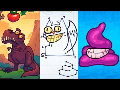 Troll Face Quest: Silly Test 2 - All Levels - Gameplay Android, iOS