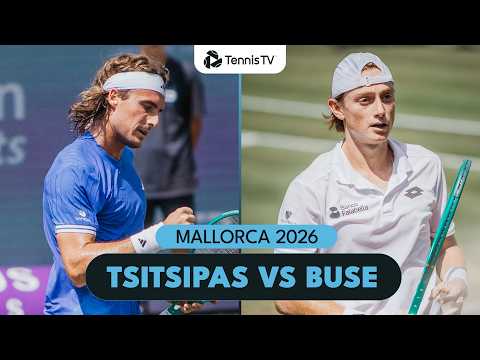 🇵🇪 Ignacio Buse vs Stefanos Tsitsipas 🇬🇷 | Mallorca 2026 Highlights
