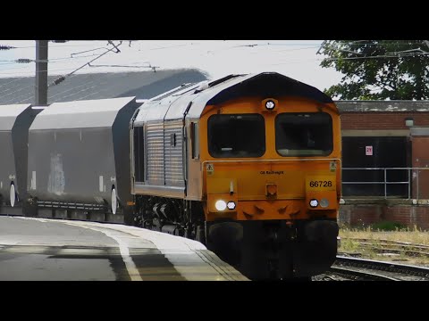 66728 passes Darlington - 4N80 Doncaster Down Decoy to North Blyth