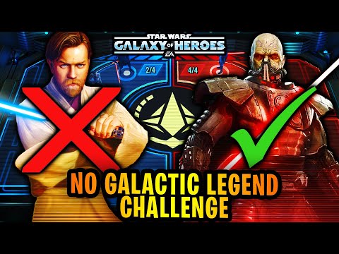 NO GALACTIC LEGEND GRAND ARENA SANDBOX CHALLENGE - Looking for New Darth Malgus Counters