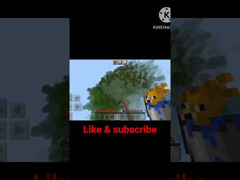 Arjun gamer - Minecraft puffer fish water bucket mlg #minecraft #youtube #youtubeshort