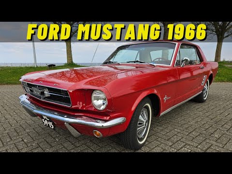 FORD MUSTANG COUPE 1966 3.3 6L CLASSIC CAR OLDTIMER FOR SALE TE KOOP