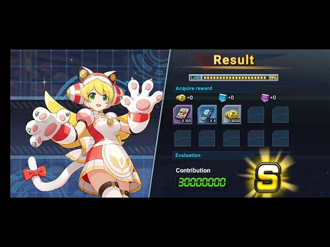 Mega Man X DiVE Guild Raid: White Day Cinnamon vs Hell vs Sigma