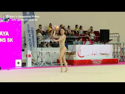 Beste Kaya (TUR) - Junior 2004  06 - Istanbul Ryhtmic Cup 2019