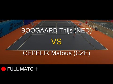 BOOGAARD Thijs (NED) VS CEPELIK Matous (CZE) - Open Super 12 Auray 2020