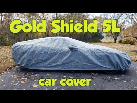 Carcover.com - Gold Shield 5L Custom Car Cover - unboxing - review