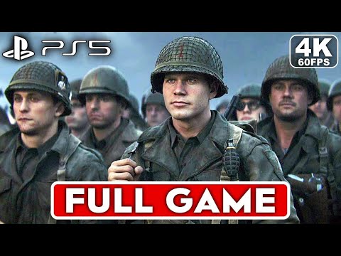 CALL OF DUTY WW2 Gameplay Walkthrough Campaign FULL GAME [PS5 4K 60FPS]