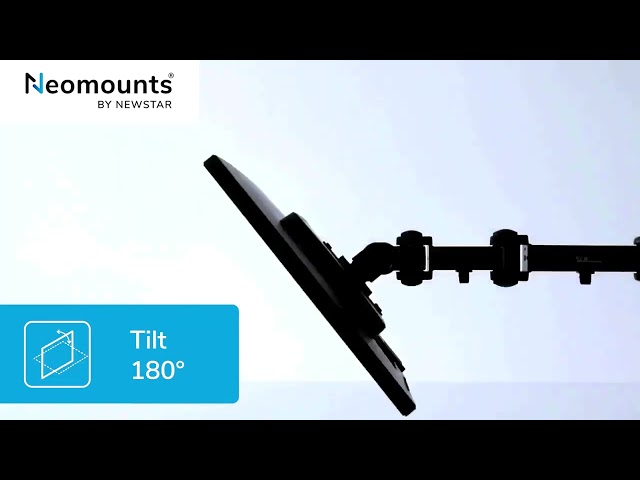 Video teaser for Neomounts FPMA-D960D monitor desk mount - full motion