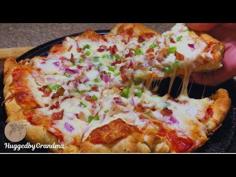 Cast Iron Deep Dish Pizza Using Pillsbury Dough: The 5-Minute Pre-Bake Trick