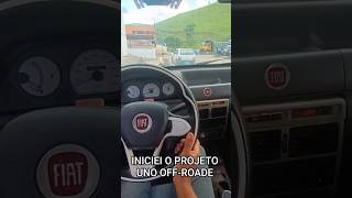chegaram os pneu gigante do Fiat uno