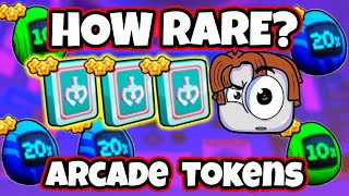 HOW HARD IS IT To Get Arcade Tokens | Pet Simulator 99 | Roblox