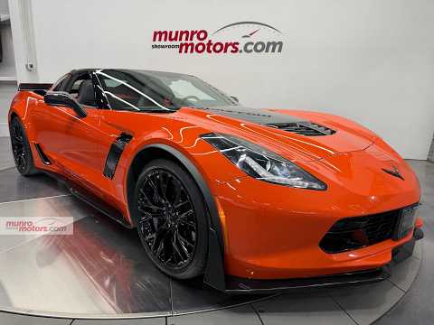 2019 Chevrolet Corvette Coupe Z06 2LZ in Orange for sale at Munro Motors in Brantford, ON