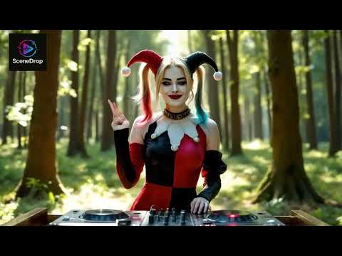 "DJ Harley Quinn in the Forest – 15 Min Electro Swing & Glitch Hop Mix | Psychedelic DJ Set"