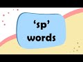sp words