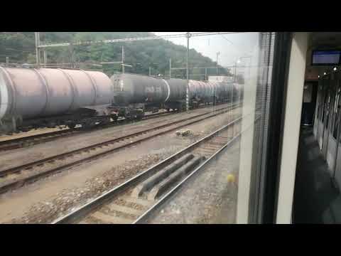 R 607 Krušnohor a souběžná jízda.