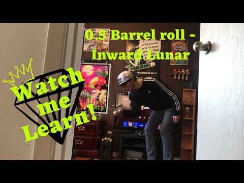Kendama Watch me Learn! Ep.1 - 0.5 Barrel Roll - Inward Lunar
