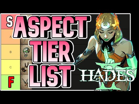 The DEFINITIVE Hades 2 Weapon Aspect Tier List.
