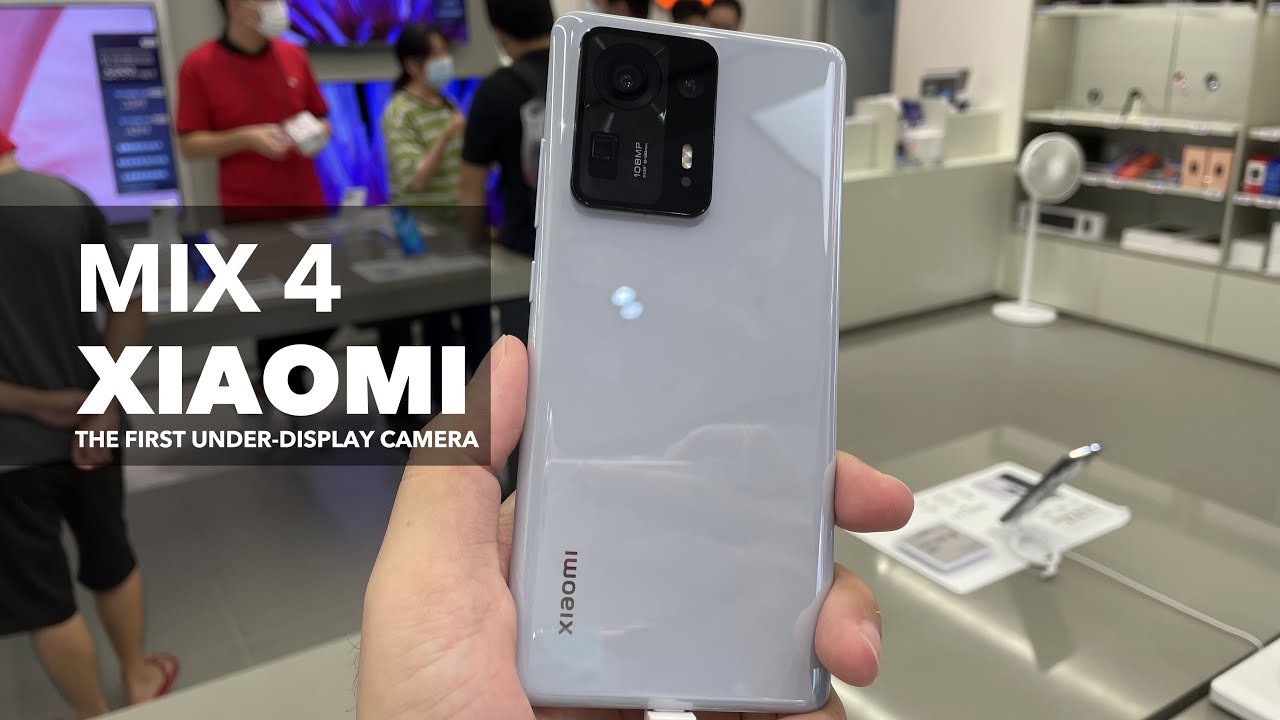 Xiaomi Mi Mix 4 Hands On - Can You See the Under Display Camera?