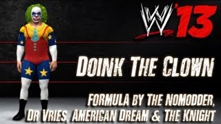 WWE 13 Doink The Clown CAW Formula By The NoModder