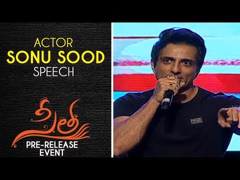 Actor Sonu Sood Speech At Sita Movie Pre Release Event