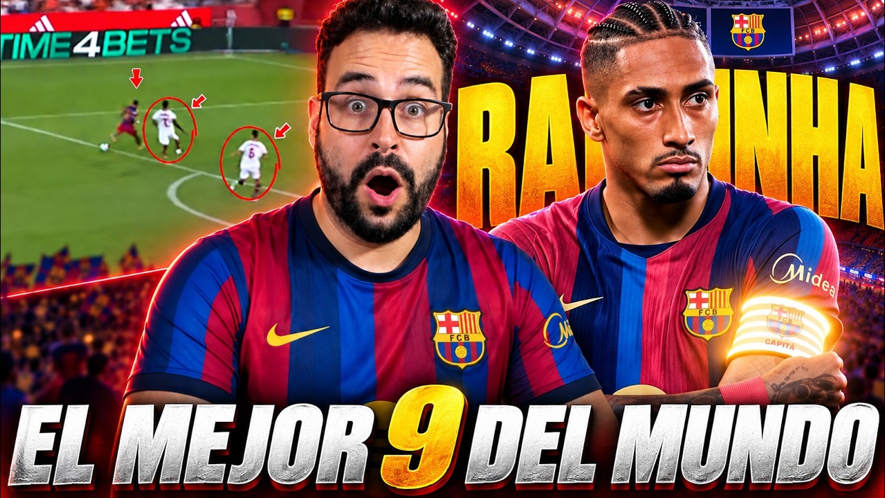 ASÍ es como RAPHINHA se CONVIRTIÓ en el MEJOR 9 del MUNDO