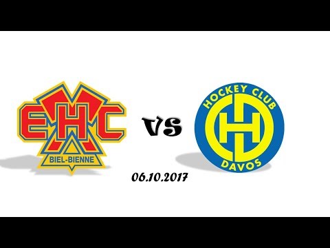 EHC Biel-Bienne vs HC Davos: 2-3 (06.10.2017)