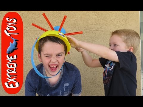 Fun With Wet Head and Ice Water! Extreme Toys TV Tries the Wet Head Game Video