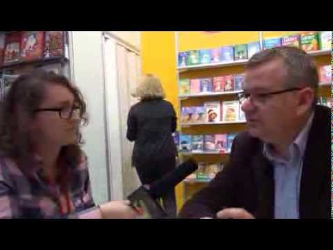 Wywiad z Arturem Andrusem, 27.10.2013 Targi Książki Kraków 2013