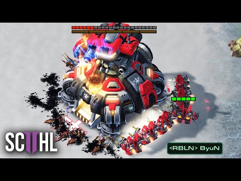ByuN's Incredible SCV Micro - Starcraft 2: Reynor vs. ByuN