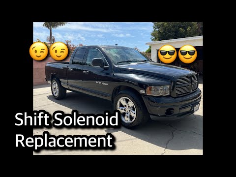P2706 Shift Solenoid F Shift Solenoid Replacement Dodge Ram 1500 2500 3500 2003 - 2010
