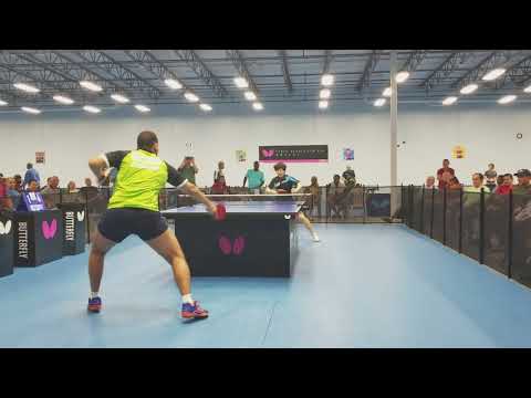 Butterfly 2018 February BTTC Open Tournament - Final Open Nuo Xu vs  Emil Santos - Table Tennis